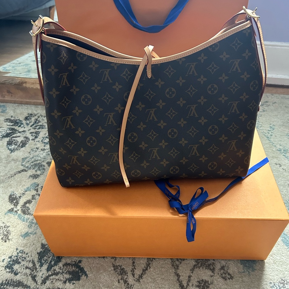 TRADE     AUTHENTIC Louis Vuitton Carry All MM - Picture 4 of 10